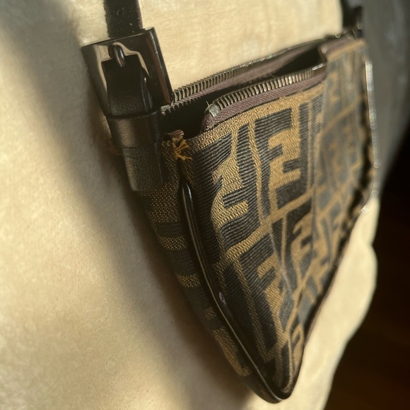 RARE Fendi Vintage Zucca Print Baguette Shoulder bag - Picture 5 of 8
